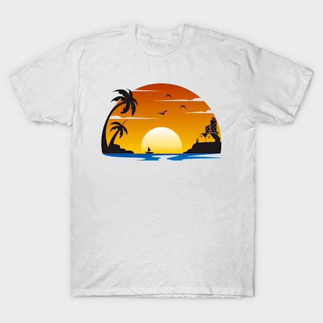 sunset T-Shirt by arlene